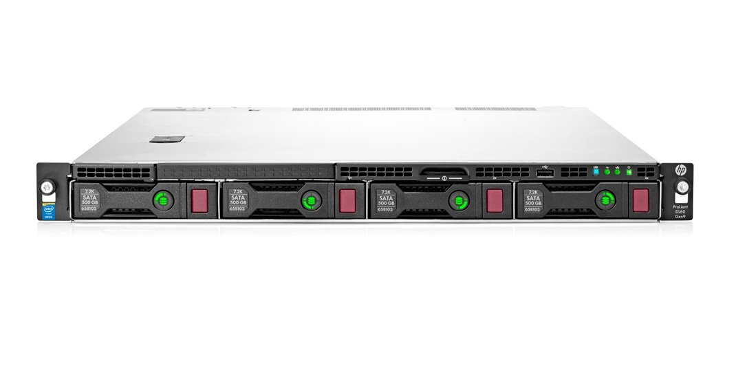  Dedicated server HP DL160 Gen9 4LFF, 2 x E5-2680v4, 4 x 16GB 2Rx4 PC4-24000P-R,  2 x  900W